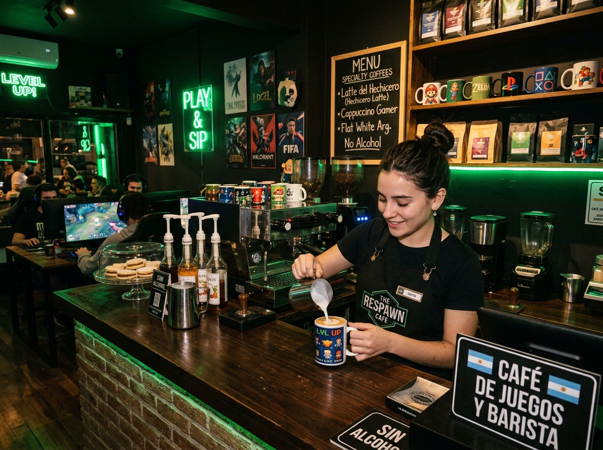Barra de café gaming Respawn ARG